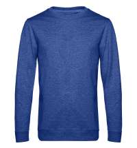 Свитшот унисекс Set In, ярко-синий меланж