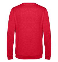 Свитшот унисекс Set In, красный меланж