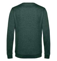 Свитшот унисекс Set In, темно-зеленый меланж