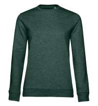 Свитшот женский Set In, темно-зеленый меланж