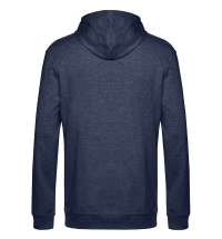 Толстовка с капюшоном унисекс Hoodie, синий меланж