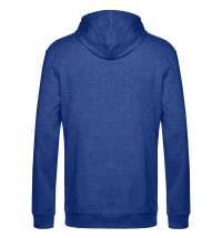 Толстовка с капюшоном унисекс Hoodie, ярко-синий меланж