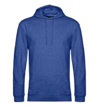 Толстовка с капюшоном унисекс Hoodie, ярко-синий меланж