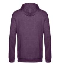 Толстовка с капюшоном унисекс Hoodie, фиолетовый меланж