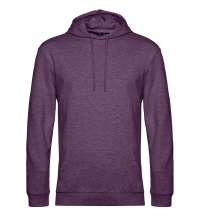 Толстовка с капюшоном унисекс Hoodie, фиолетовый меланж