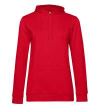 Толстовка с капюшоном женская Hoodie, красная