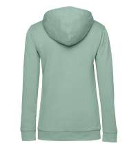 Толстовка с капюшоном женская Hoodie, серо-зеленая