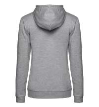 Толстовка с капюшоном женская Hoodie, серый меланж