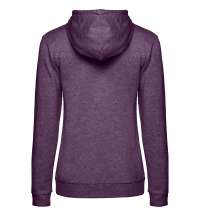 Толстовка с капюшоном женская Hoodie, фиолетовый меланж