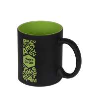 Кружка с покрытием для гравировки «Subcolor BLK»