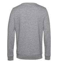 Свитшот унисекс BNC Organic, серый меланж