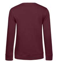 Свитшот женский BNC Organic, бордовый