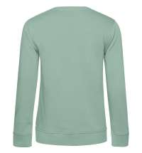 Свитшот женский BNC Organic, серо-зеленый