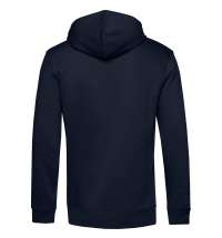 Толстовка с капюшоном унисекс BNC Organic, темно-синяя