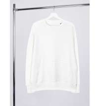 Свитшот оверсайз унисекс Vozduh, молочно-белый