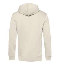 Толстовка с капюшоном унисекс BNC Organic, молочно-белая