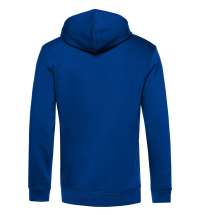 Толстовка с капюшоном унисекс BNC Organic, ярко-синяя