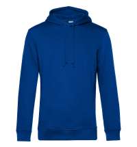 Толстовка с капюшоном унисекс BNC Organic, ярко-синяя