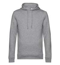 Толстовка с капюшоном унисекс BNC Organic, серый меланж