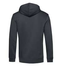 Толстовка с капюшоном унисекс BNC Organic, темно-серая