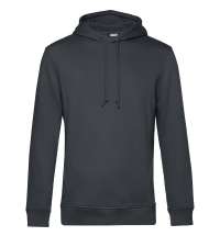 Толстовка с капюшоном унисекс BNC Organic, темно-серая