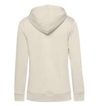 Толстовка с капюшоном женская BNC Organic, молочно-белая