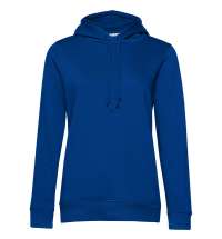Толстовка с капюшоном женская BNC Organic, ярко-синяя