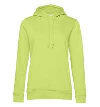 Толстовка с капюшоном женская BNC Organic, зеленое яблоко