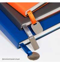 Ежедневник River side недатированный, серый/красный (без упаковки, без стикера)