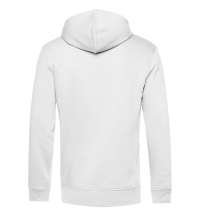 Толстовка на молнии с капюшоном унисекс BNC Organic, белая