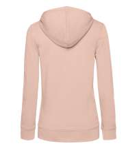 Толстовка на молнии с капюшоном женская BNC Organic, розовая