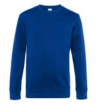 Свитшот унисекс King, ярко-синий