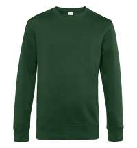 Свитшот унисекс King, темно-зеленый
