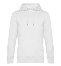 Толстовка с капюшоном унисекс King, белая