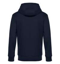 Толстовка с капюшоном унисекс King, темно-синяя