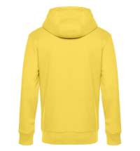 Толстовка с капюшоном унисекс King, желтая