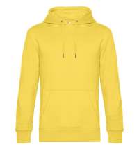 Толстовка с капюшоном унисекс King, желтая