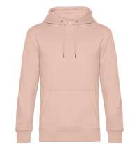 Толстовка с капюшоном унисекс King, розовая