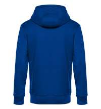Толстовка с капюшоном унисекс King, ярко-синяя