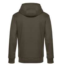 Толстовка с капюшоном унисекс King, хаки