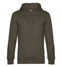 Толстовка с капюшоном унисекс King, хаки
