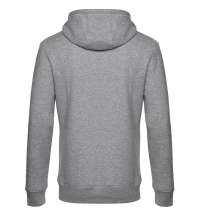 Толстовка с капюшоном унисекс King, серый меланж
