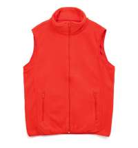 Жилет флисовый унисекс Nesse, красный