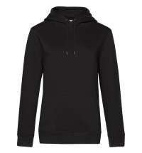 Толстовка с капюшоном женская Queen, черная