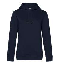 Толстовка с капюшоном женская Queen, темно-синяя