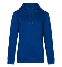 Толстовка с капюшоном женская Queen, ярко-синяя
