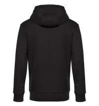 Толстовка с капюшоном на молнии унисекс King, черная