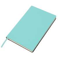 Ежедневник A5 недатированный Simflex в мягком переплёте, бирюзовый