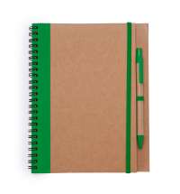 Блокнот с ручкой ALANI, Папоротниковый