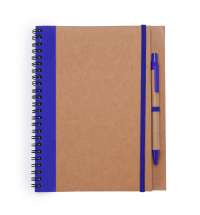 Блокнот с ручкой ALANI, Королевский синий